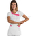 ISACCO MALIBU BIANCO+FUCSIA 100 % POLYESTER