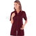 ISACCO CASACCA VICTORIA BORDEAUX 65% POLYESTER  35% COTTON