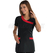 ISACCO MALIBU NERO+ROSSO 100 % POLYESTER