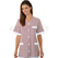 ISACCO MEDINA RIGATINO BORDEAUX 100% COTTON PIQUET