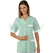 ISACCO MEDINA RIGATINO VERDE 100% COTTON PIQUET