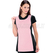 ISACCO PAPEETE NERO+ROSA 65% POLYESTER  35% COTTON