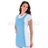 ISACCO PAPEETE BIANCO+CELESTE 100 % COTTON