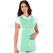 ISACCO PAPEETE BIANCO+VERDINO 100 % COTTON