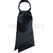 ISACCO ASCOT REGIMENTAL NERO 100 % POLYESTER