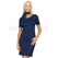 ISACCO ABITINO SIDNEY JERSEY M/M MILANO BLU 96% POLYESTER 4% SPANDEX