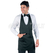 ISACCO BISTRO NERO 65% POLYESTER  35% COTTON