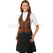 ISACCO GARCON COFFEE 65% POLYESTER  35% COTTON