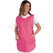 ISACCO PONCHO FUXIA 65% POLYESTER  35% COTTON