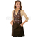 ISACCO GARCON CHOCOLATE 65% POLYESTER  35% COTTON