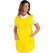 ISACCO PONCHO GIALLO 65% POLYESTER  35% COTTON