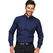 ISACCO CAMICIA UNISEX DUBLINO BLU 65% POLYESTER  35% COTTON