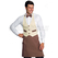 ISACCO GARCON CREMA/CACAO 100 % POLYESTER