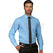 ISACCO CAMICIA UNISEX AZZURRO 65% POLYESTER  35% COTTON