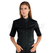 ISACCO CAMICIA DETROIT UNISEX STRETCH NERO M/M 97% COTTON  3% SPANDEX