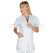 ISACCO CASACCA SANTORINI BIANCO 65% POLYESTER  35% COTTON