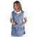 ISACCO PONCHO RIGA BLU 65% POLYESTER  35% COTTON