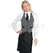 ISACCO GARCON GESSATO/NERO 100 % POLYESTER
