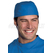 ISACCO BANDANA AZZURRO 100 % COTTON