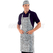 ISACCO GREMBIULE PETTORINA 70X90 NEW YORK 100 % COTTON