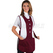 ISACCO KINGSTON BORDEAUX 100 % POLYESTER