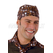 ISACCO BANDANA CHOCOLATE 100 % COTTON