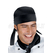 ISACCO BANDANA NERO 65% POLYESTER  35% COTTON
