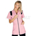 ISACCO CASACCA SANTORINI ROSA+NERO 65% POLYESTER  35% COTTON