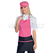 ISACCO BROOKLYN FUXIA/NERO 100 % POLYESTER