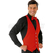 ISACCO BOLERO ROSSO 100 % POLYESTER