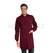 ISACCO CAMICE DOVER BORDEAUX 65% POLYESTER  35% COTTON