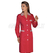 ISACCO CAMICE POSITANO ROSSO+R.ROSSA 65% POLYESTER  35% COTTON