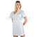 ISACCO KIMONO BIANCO 65% POLYESTER  35% COTTON