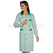 ISACCO CAMICE POSITANO RIGA VERDE+VERDE 65% POLYESTER  35% COTTON