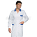 ISACCO CAMICE TORONTO BIANCO+BLU CINA 100 % COTTON