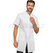 ISACCO CAMICE DOVER CON ZIP M/M BIANCO 65% POLYESTER  35% COTTON