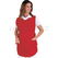 ISACCO PONCHO ROSSO 65% POLYESTER  35% COTTON