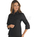 ISACCO CAMICETTA TENERIFE STRETCH MAN.3/4 NERO 97% COTTON  3% SPANDEX