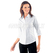 ISACCO CAMICETTA KYOTO MAN. 3/4 PIQUET BIANCO 65% POLYESTER  35% COTTON