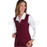 ISACCO GILET DONNA BORDEAUX 100 % POLYESTER