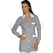 ISACCO CASACCA MARBELLA GRIGIO+BIANCO 65% POLYESTER  35% COTTON