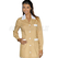 ISACCO CASACCA MARBELLA BISCOTTO+BIANCO 65% POLYESTER  35% COTTON