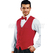 ISACCO GILET UNISEX ROSSO 100 % POLYESTER