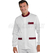 ISACCO CASACCA CORFU' BIANCO+BORDEAUX 65% POLYESTER  35% COTTON