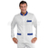 ISACCO CASACCA CORFU' BIANCO+BLU CINA 65% POLYESTER  35% COTTON