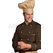 ISACCO GIACCA CUOCO EXTRALIGHT CACAO+BISCOTTO 65% POLYESTER  35% COTTON