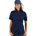 ISACCO GIACCA LADYCHEF M/M BLU 65% POLYESTER  35% COTTON