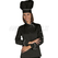 ISACCO GIACCA LADY SNAPS NERO+BIANCO 65% POLYESTER  35% COTTON