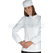 ISACCO GIACCA LADY SNAPS EXTRALIGHT SUPER STRETCH BIANCO 97% COTTON  3% SPANDEX