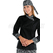 ISACCO GIACCA LADY SNAPS NERO+SUSHI 01 65% POLYESTER  35% COTTON
